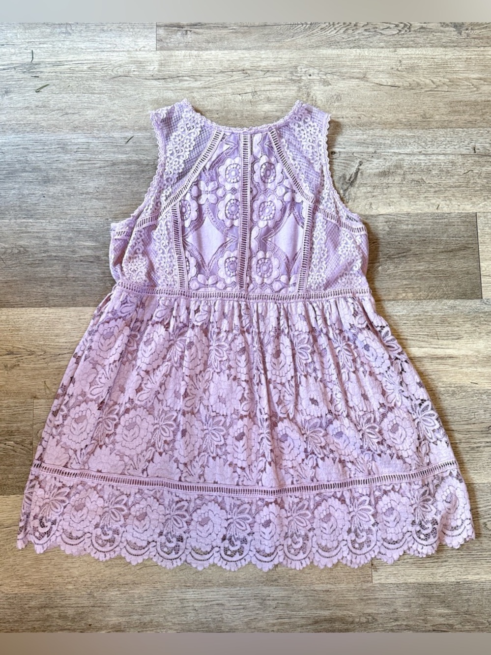 Lavender Lace Festival Dress